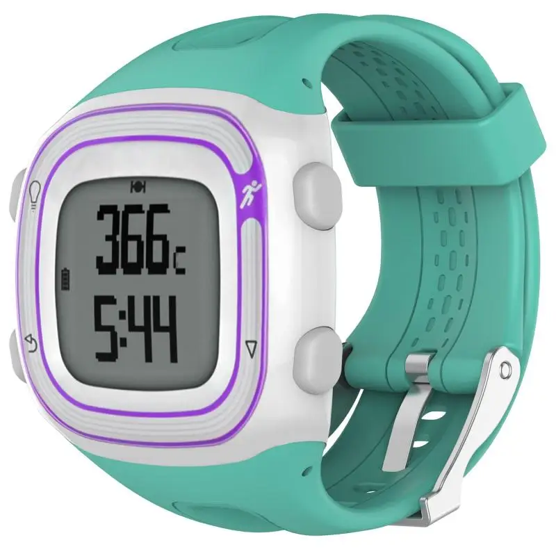 8 цветов для Garmin Forerunner 10 15 спортивный силиконовый браслет ремешок часов сменный