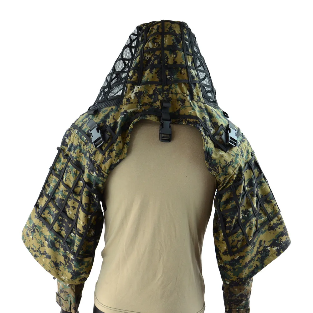 Охота Ghillie костюм основа из ткани Рипстоп камуфляж тактическая верхняя одежда для снайпера Viper капюшоны сp MultiCam/Лесной