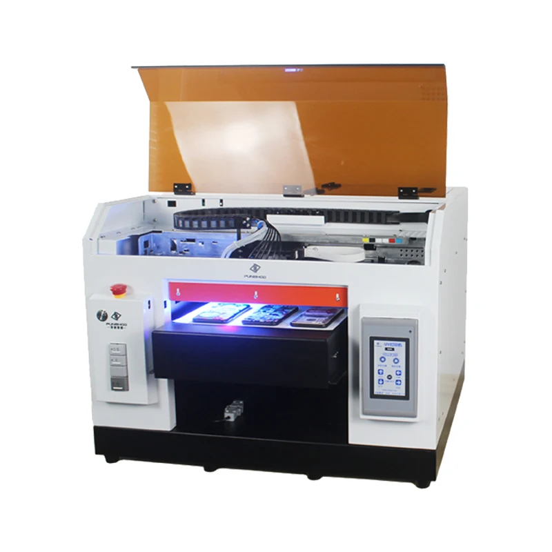 PUNEHOD a3 УФ планшетный принтер стеклянный цифровая ткань футболка ecosolvent epson R1390