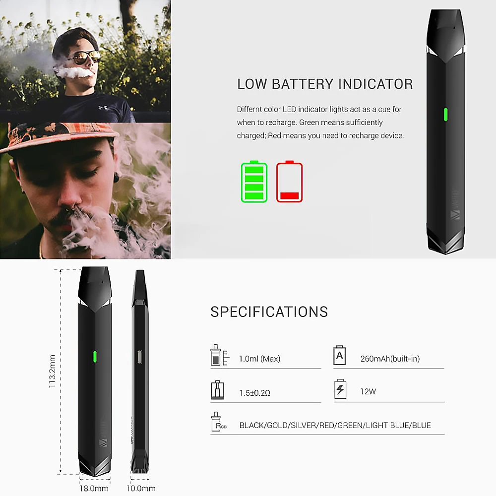 

VAPTIO SOLO2 Starter kit and PT1 Accessories