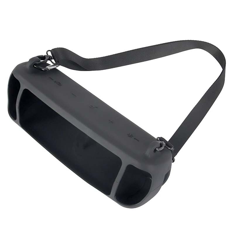 ZOPRORE Silicone Case for Anker Soundcore Motion+ Bluetooth Speaker Travel Carrying Protective with Shoulder Strap and Carabiner |