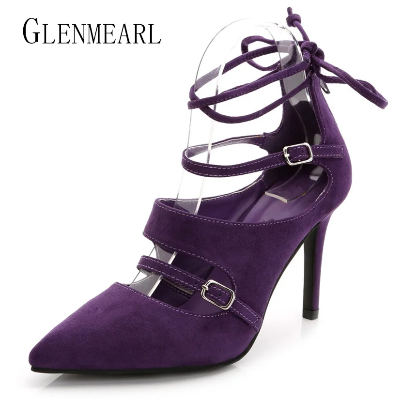 Женские туфли на высоком каблуке женские лодочки однотонные свадебные с острым