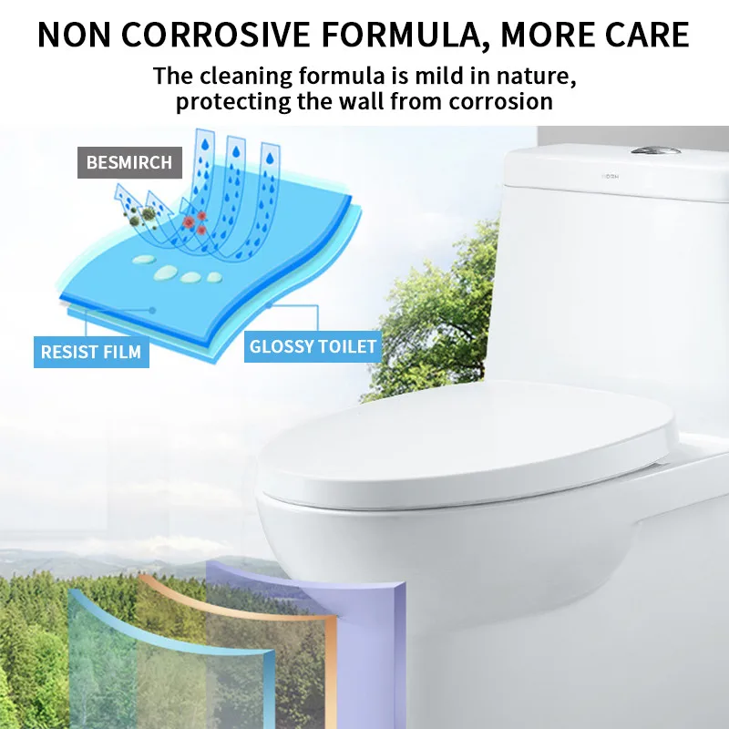 Синие пузыри для унитаза средство чистки Magic автоматический очиститель