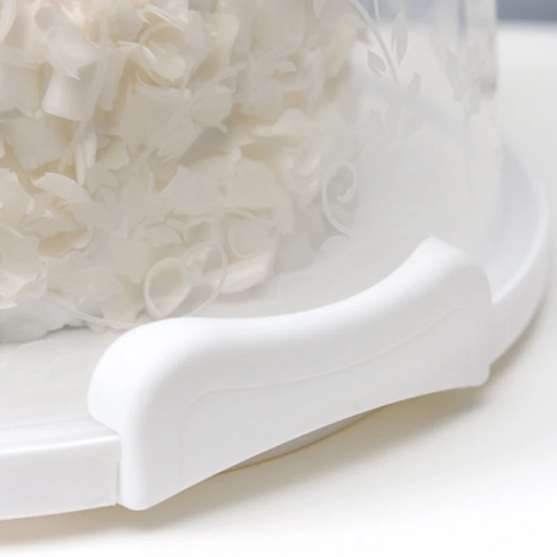 Портативный контейнер для хранения тортов круглая коробка торта на день