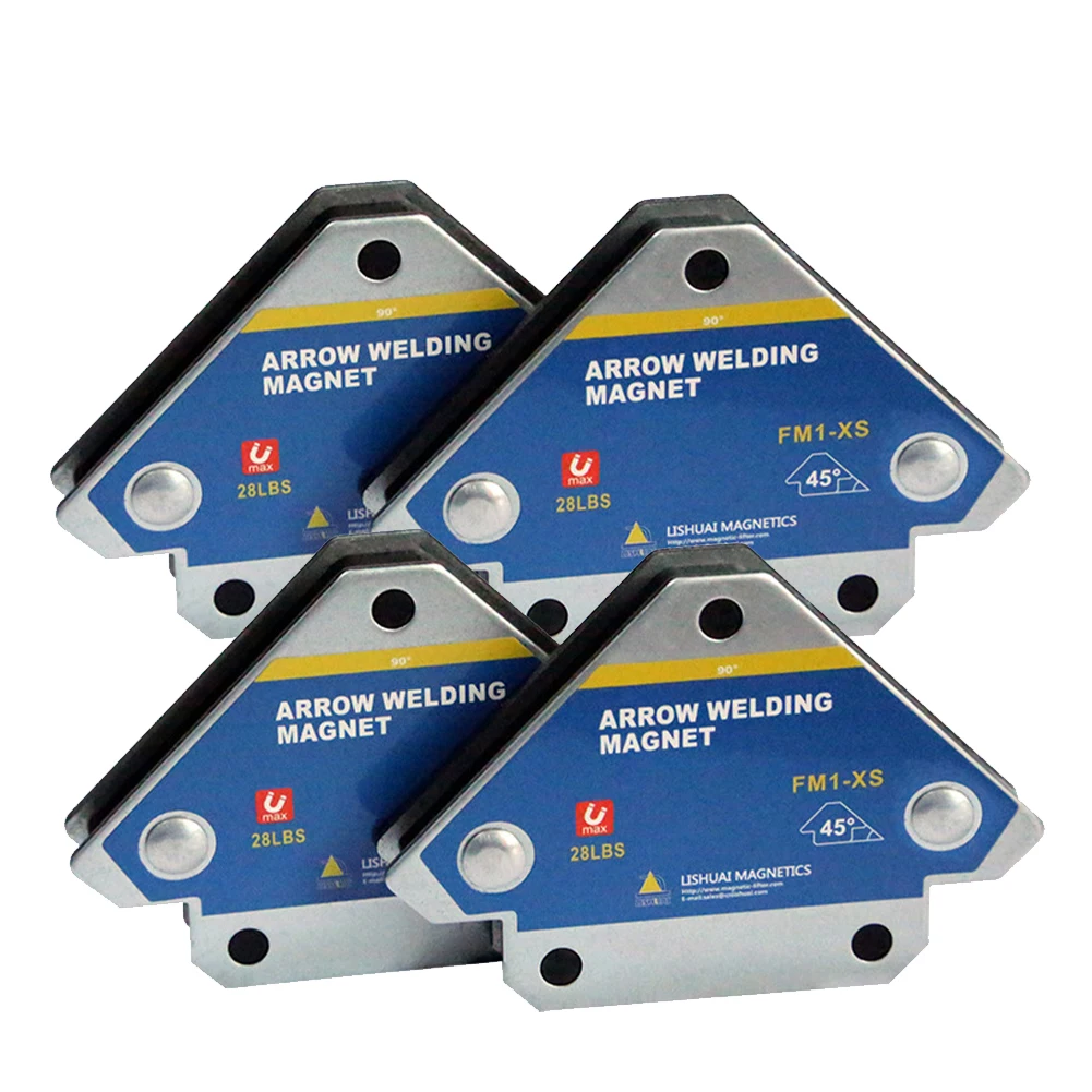 

4pcs Magnetic Welding Holders Positioner Auxiliary Locator Tools Multi-angle Solder Arrow Magnet Weld Fixer