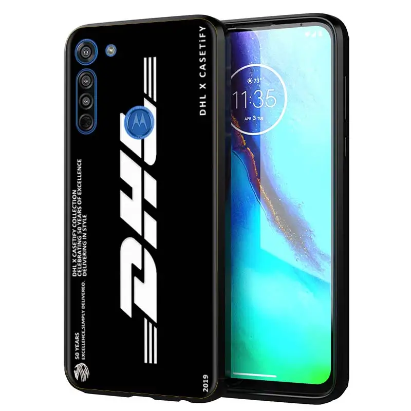 dhl express case for motorola moto g8 g9 plus g power one fusion e6s e7 plus edge plus tpu soft phone cover shell free global shipping