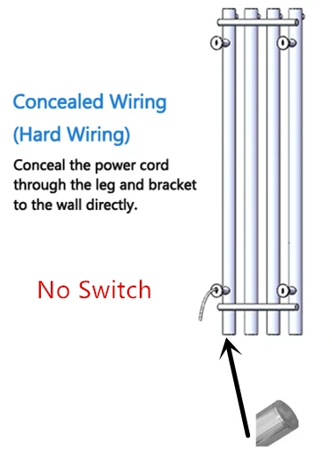 No Plug no switch Новое поступление аксессуары для ванной комнаты полотенцесушитель с подогревом полотенцесушитель из нержавеющей стали 304 настенный Электрический Полотенцесушитель HZ-932A - Цвет: No Plug no switch