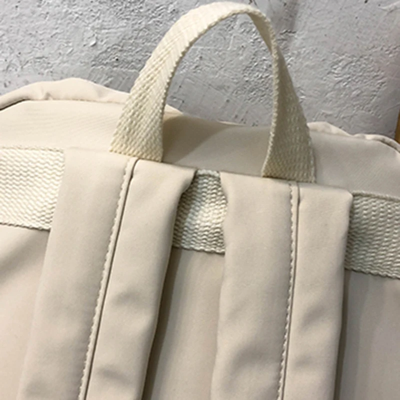 

Multi-Pocket Design Women Backpack Teenage Girls School Bags Soft Campus Student Book Bags for School Teen