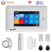 yaosheng pg 106 3g gsm wifi gprs wireless 433mhz smart home security alarm systems app remote control for ios android system