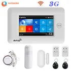 Беспроводная GSM Wi-Fi GPRS система охранной сигнализации для умного дома, 433 МГц