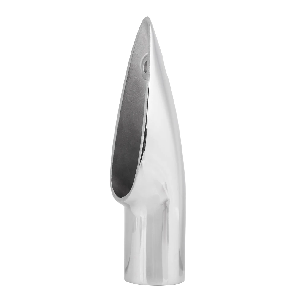 

7/8" 5-1/2 Degree Stainless Steel Marine Boat Hand Rail End Top Mount Hardware FittingHand Rail End