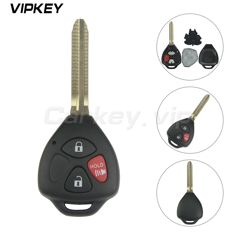 Автомобильный Дистанционный ключ Remotekey 3 кнопки для Toyota Corolla Matrix Venza Avalon 315 МГц 4D67G