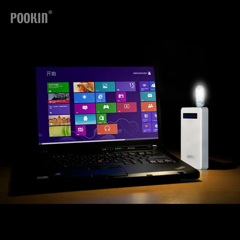 Портативная миниатюрная многоцветная светодиодная лампа с USB уличный ночной