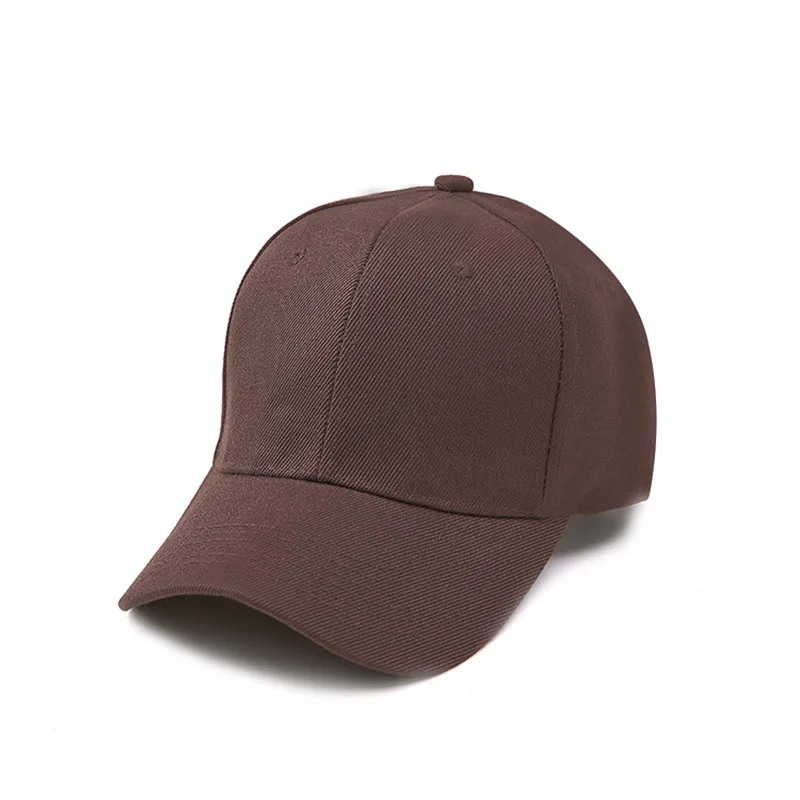 Однотонная хлопковая бейсболка для отдыха на природе и походов|Мужские