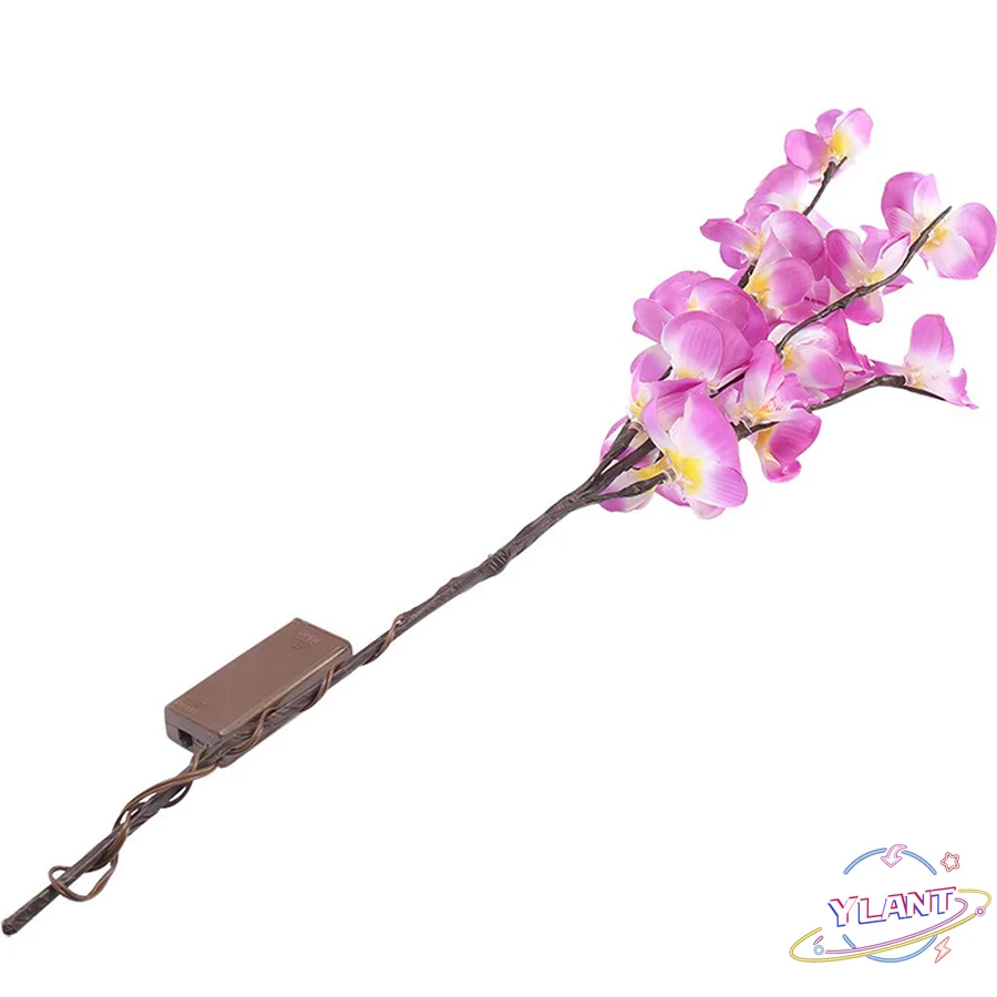 

73cm 20leds Led Simulation Orchid Branch Lights Tree Table Lamp LED Willow Branch lights For Xmas Party Wedding Home Decoration
