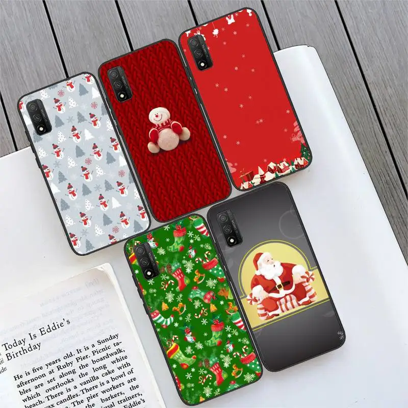 

Christmas Santa Reindeer Tree Phone Case for Xiaomi mi11 mi6 mi5x mix2 mix3 mi5 mi6plus mi10pro mi9 note 2 3 Funda coque cover