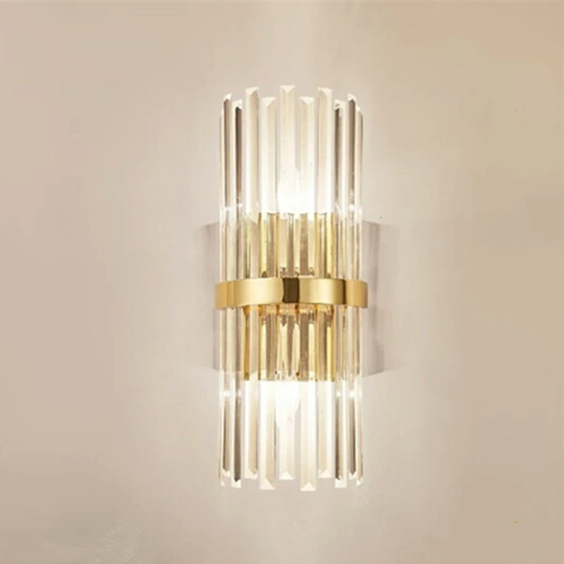 

Modern Wall Lamp Led Crystal Wall Lamps For Living Room Bedroom Corridor Nordic Loft Decor Sconce Bedside Wall Light Fixtures