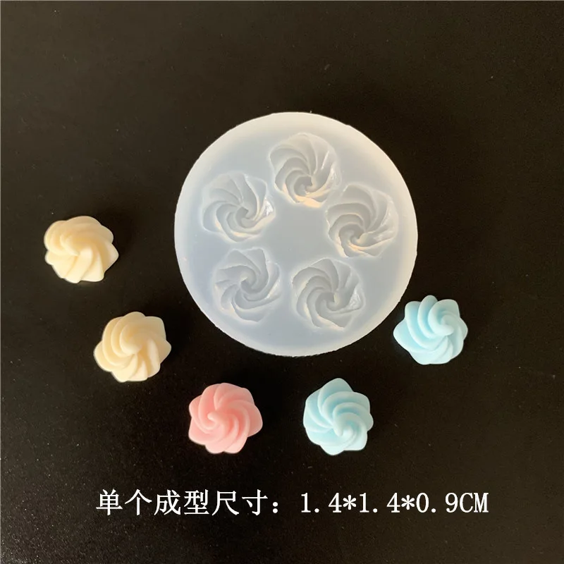 

Mini Cream Silicone Mold DIY Drip Phone Case Decoration