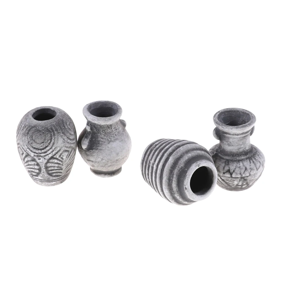 123579pcsset dollhouse 112 mini ceramic porcelain vase accessories doll house miniatures accessories decorative miniature free global shipping