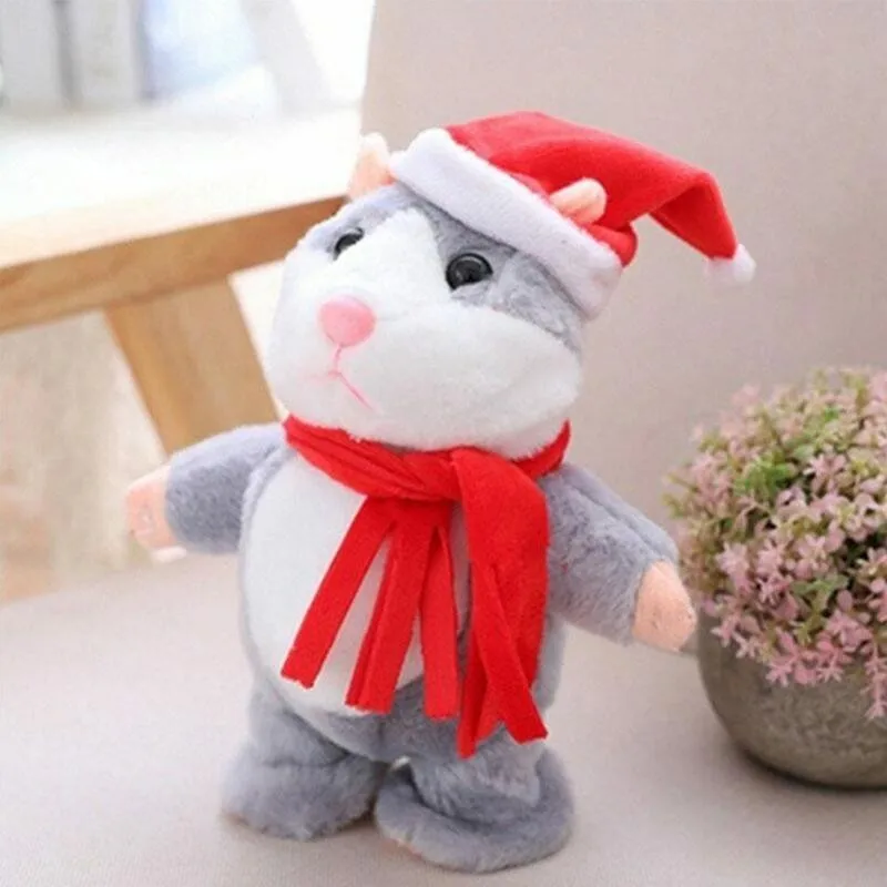 

15cm Talking Hamster Plush Toy Interactive Sound Record Kids Hamster Gift Toys Stuffed For Children Toy Animal Plush Christ