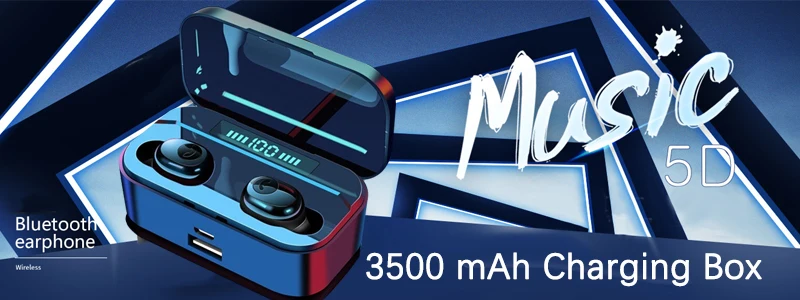 AERBOS Mini Twins беспроводные наушники Bluetooth 5,0 стерео гарнитура спортивные наушники-вкладыши с зарядкой для смартфона
