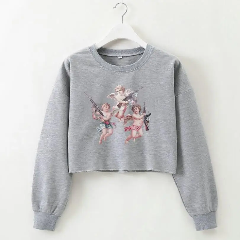 Однотонный укороченный топ, спортивные рубашки для йоги, женские весенне-осенние толстовки с длинным рукавом и круглым воротником, спортивные футболки для фитнеса, тренажерного зала, тренировок