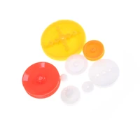 mixed diy drive accessories for diy toy car accessories 7pcs belt pulley pack select 7 models plastic gear bag