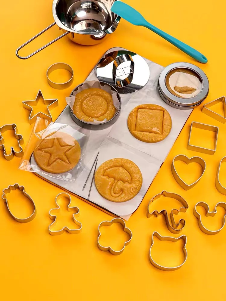 1-4 шт/мешок из нержавеющей стали Форма для сахарного торта геометрический рисунок Шарм полый поднос ободок формы для эпоксидной смолы для и...