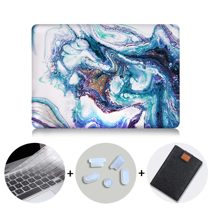 MB11 MTT чехол для Macbook Pro 13 15 с сенсорной панелью мраморный Жесткий Чехол для mac book Air Pro retina 11 12 13 15 дюймов чехол для ноутбука - Цвет: MB11