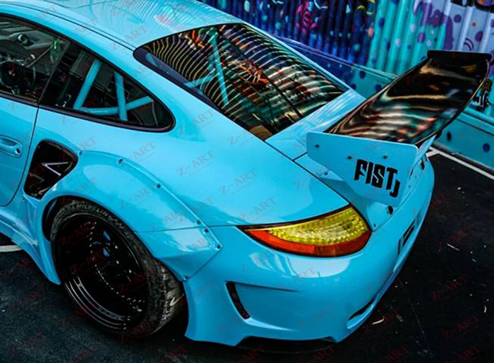 Z-ART комплект расширителей колесных арок ДЛЯ Porsche 911 Модифицированная тюнинг-пакет для 997 тюнинг-пакет для Porsche 911 декоративная надпись Turbo S 2008-2012 комплект для ремонта