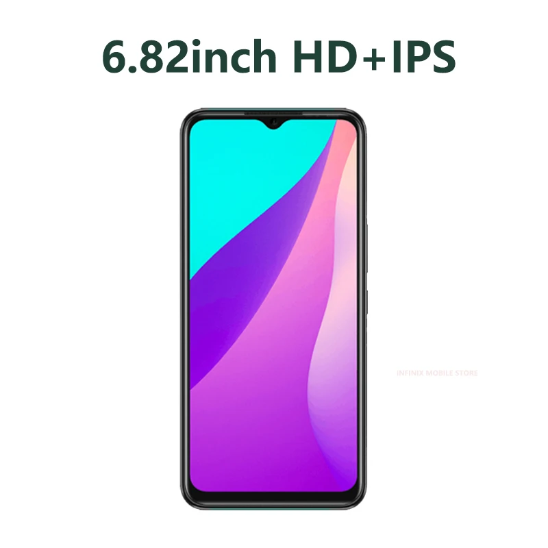 Kup Infinix Hot 11 Play Wersja Globalna 6.82 ''HD + Wyświetlacz Smartphone 6000mAh Bateria Helio G35 13MP AI Podwójna Kamera Tylna Android 11