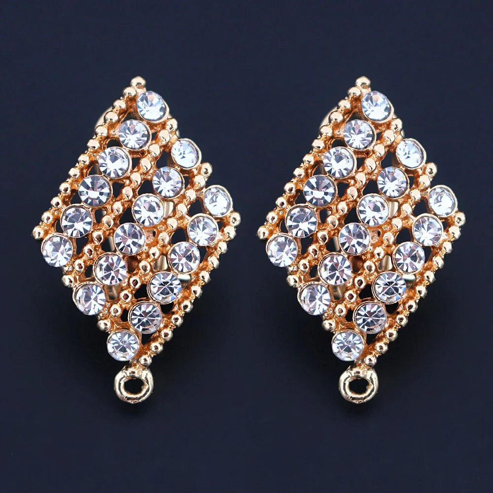10 пар модные Висячие серьги изготовление ювелирных изделий Аксессуары Стразы CZ