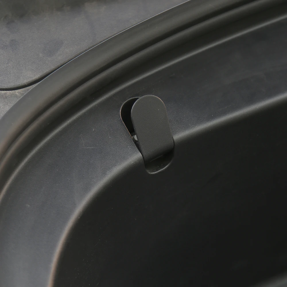 Черный Кулон из АБС пластика на передний Крючок для автомобиля Tesla Model 3 2017 2020 с