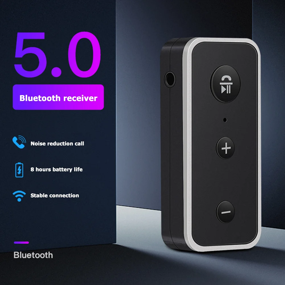 BT510 Bluetooth 5 0 аудио приемник 3 мм AUX Автомобильный Динамик адаптер для