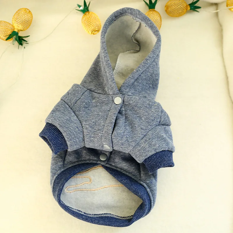 Пальто для собак осенне зимняя одежда полных французского бульдога чихуахуа