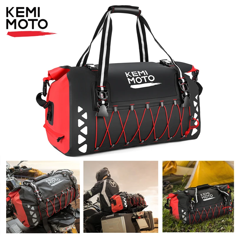 Боковая Сумка для багажа на мотоцикл 50 л боковой Чехол водонепроницаемая сумка BMW