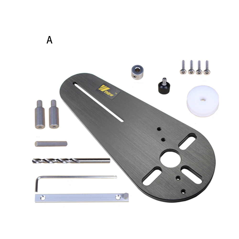 

Milling Electric Trimmer Use Professional Efficient Tool Circle Groove Cutting Jig Set High Hardness Woodworking Easy Operate