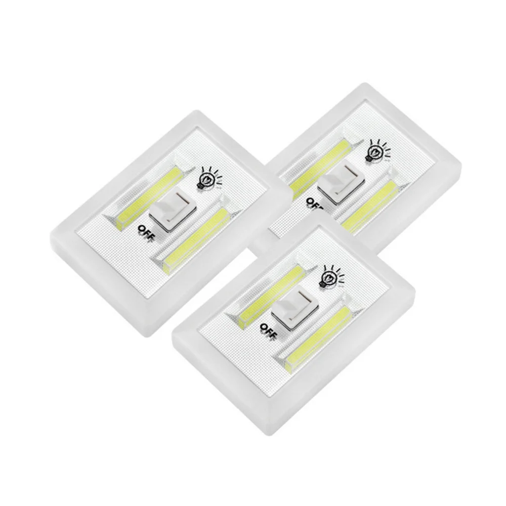 

COB LED Cordless Light Switch Battery Operated LED Emergency Night Light