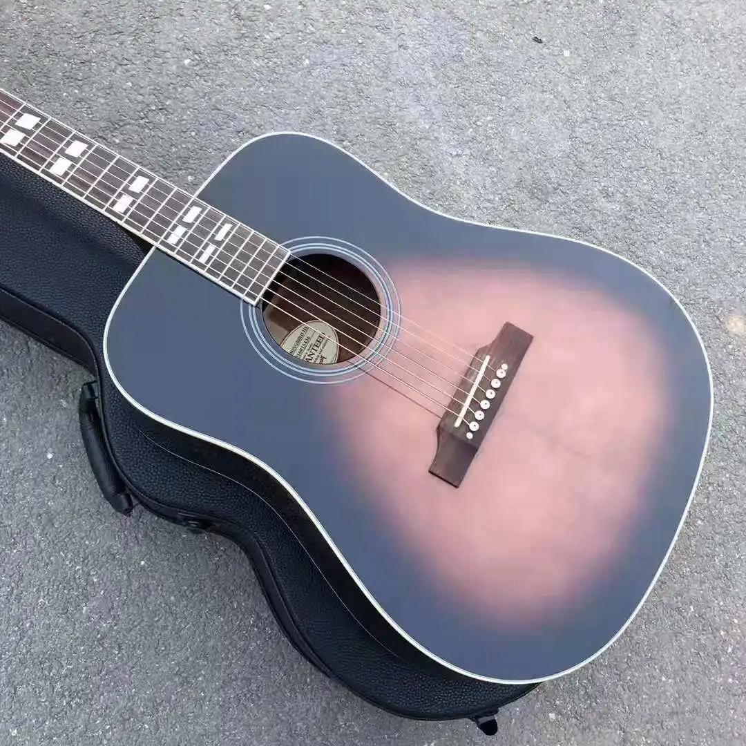 

OEM Genuine 6 String Original Barrel Folk Song Travel Guitar With Suitcase Super Perfect Free Delivery