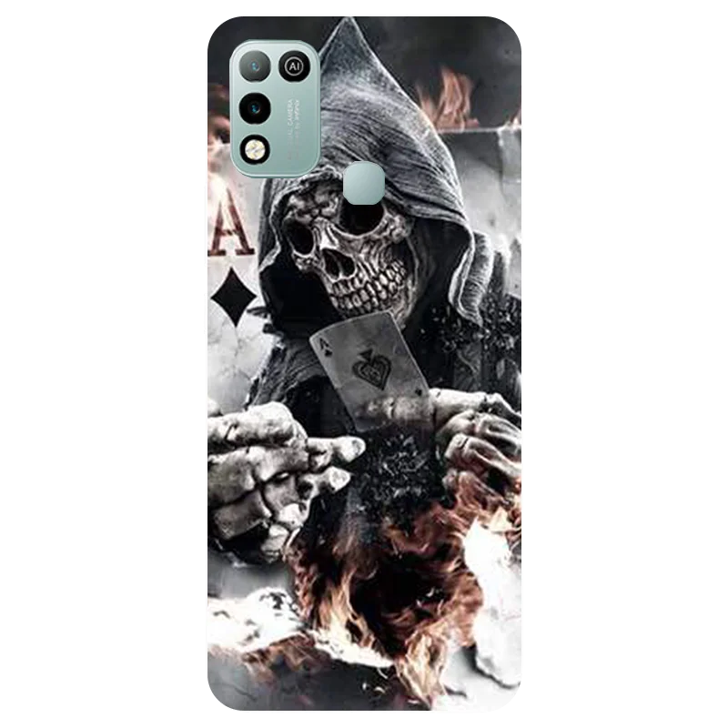 for infinix hot 10 play case silicone soft tpu back cover phone case for infinix hot 10s nfc fundas hot10 10t 10play bumper free global shipping