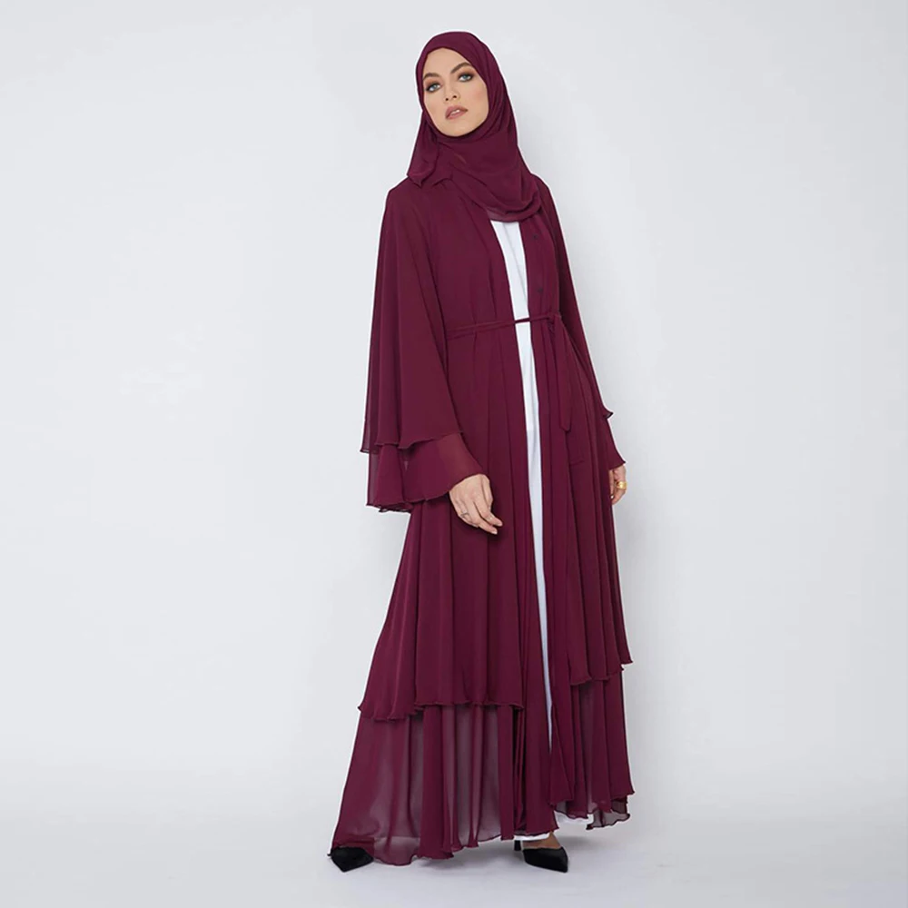 Eid Абая для женщин Дубай Abaya Турция Ислам Мусульманское Длинное Платье Макси Кафтан одежда платья длинное платье кимоно женское