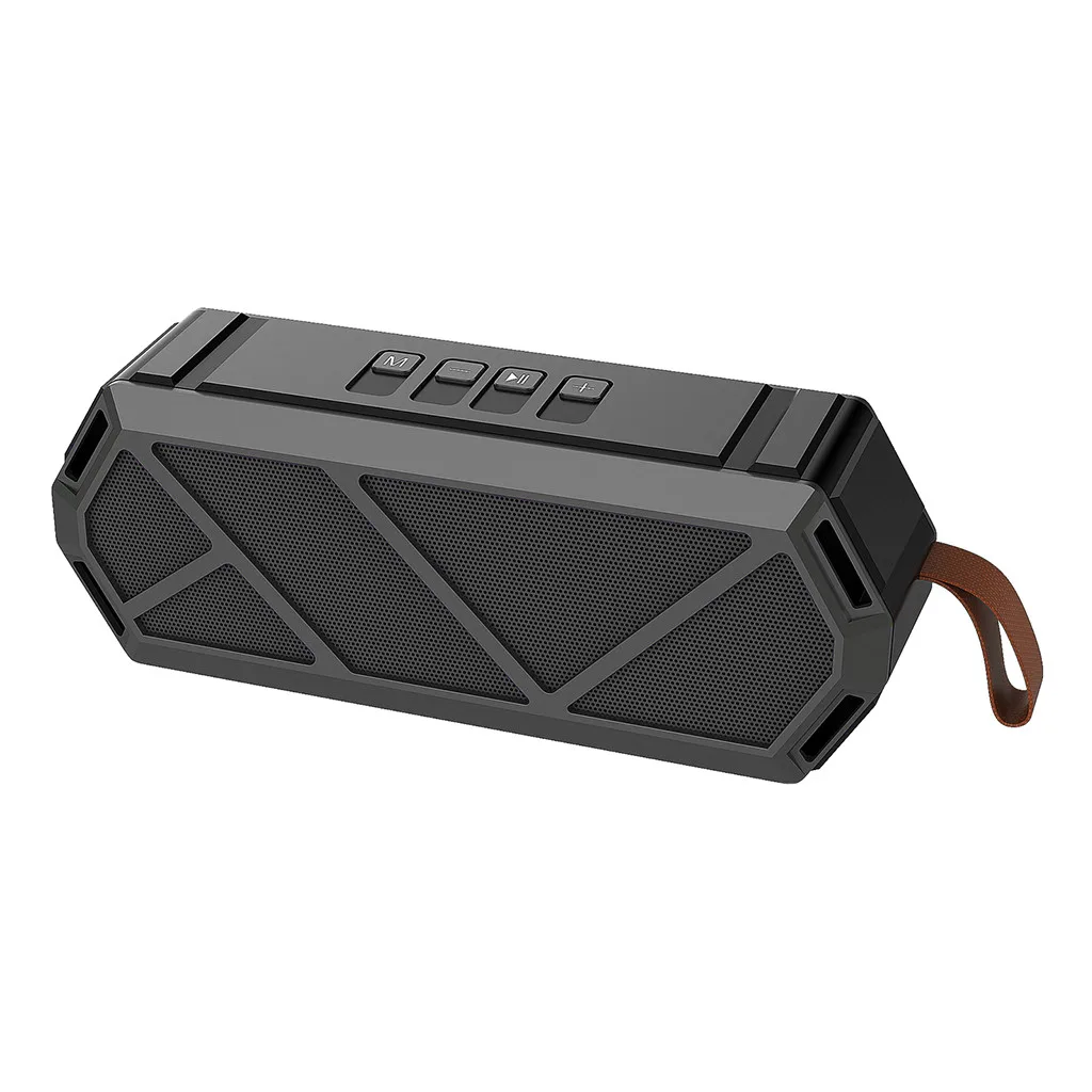 Новинка стильный сабвуфер с геометрическим принтом беспроводная bluetooth-колонка