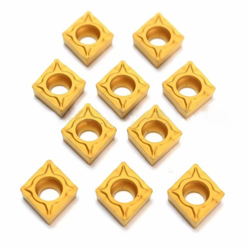 Высокое Качество 10x CCMT060204-HM YBC251 карбид Вставки для токарного станка CNC токарный