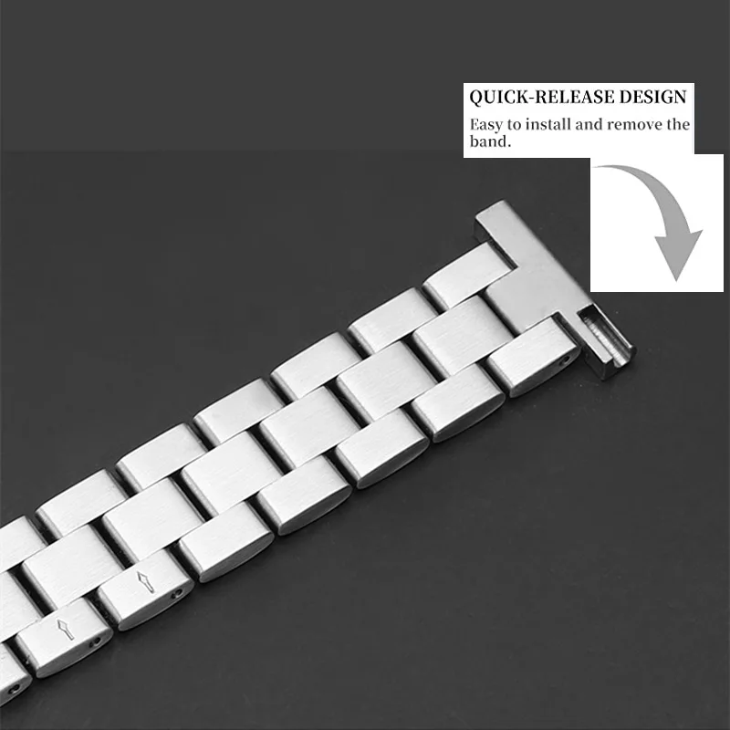 22mm 20mm Slim Strap For Samsung Galaxy Watch 4 44mm 40mm Active 2 Stainless Steel Bracelet For Galaxy Watch 4 Classic Band 3 45