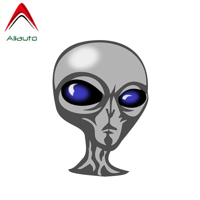 

Aliauto креативные автомобильные Стикеры, аксессуары для инопланетян, ПВХ наклейка, покрытие, царапины для Honda Accord Opel Astra G Vw Golf 4,14 см * 10 см