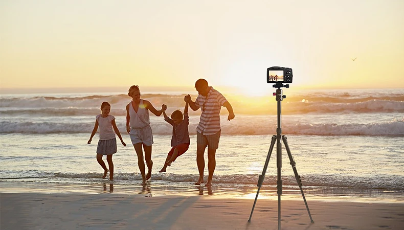 Легкий алюминиевый сплав монопод для Canon Nikon samsung Phone M3 ZOMEI портативный профессиональный дорожный штатив