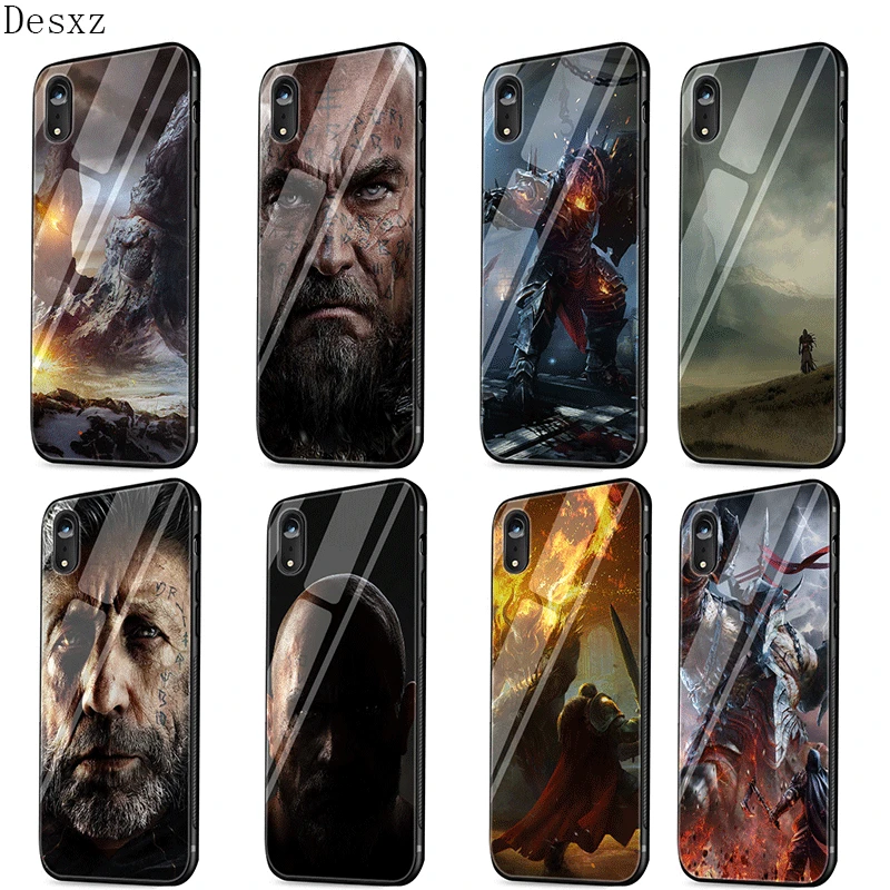 Стеклянный чехол для телефона из ТПУ Apple iphone 11 Pro MAx 5 5s6 6S 7 8 Plus XR X XS Max Lords Of The