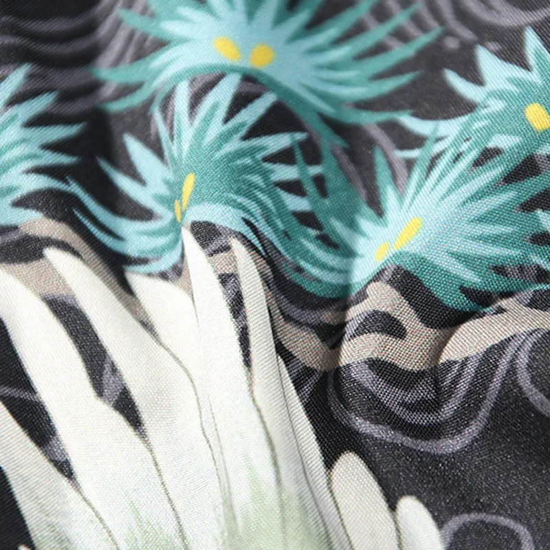 

Japanese Style Kimono Cardigan Men Samurai Costume Clothing Kimono Jacket Mens Kimono Shirt Yukata Print Crane Unisex Streetwear