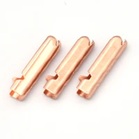 rose gold end tips caps leather bullets tube clasps ribbon stopper findings shoelace replacement metal aglets hoodie clothing