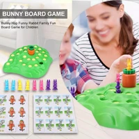puzzle montessori board game bunny hop funny rabbit family fun board game for children novelty childrens outdoor sport toytools